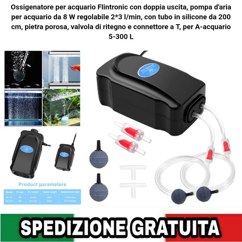 Ossigenatore per acquario - ossigenatore,