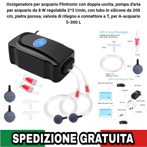Ossigenatore per acquario - per,